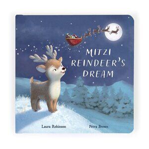 Jellycat Mitzi Reindeer's Dream Book BNWT